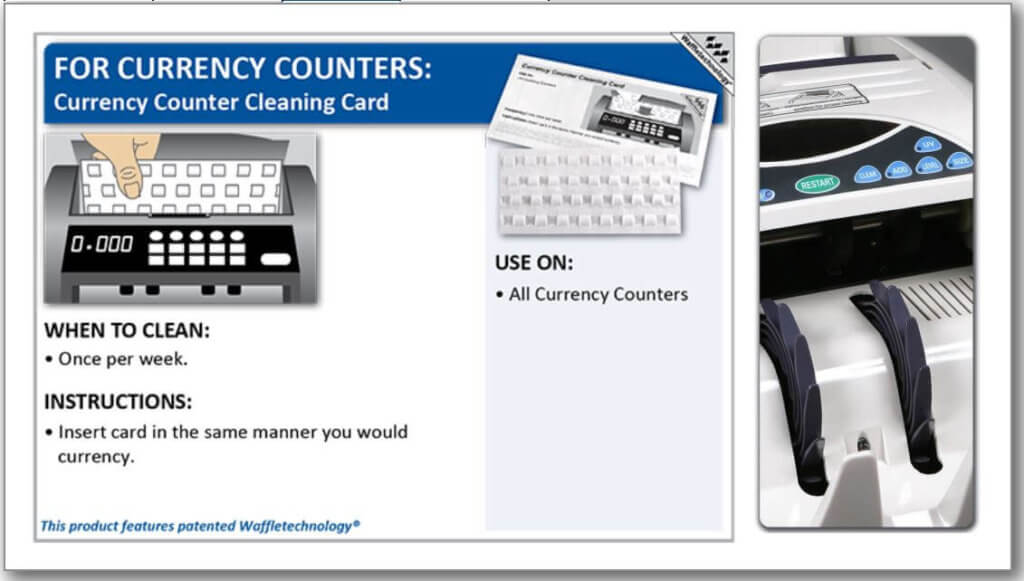 CCHT 1024x581 - Kicteam Currency Counter Cleaning Card KW3-CC3625B15WS