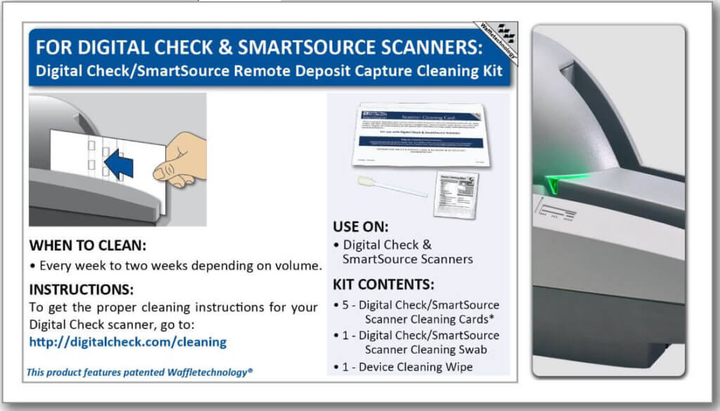 Capture JW2 1024x584 - Kicteam Digital Check/SmartSource Remote Deposit Cleaning Kit KWDCC-K2W