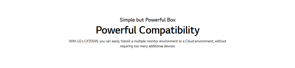 b2 - LG Thin Client Box Type CK500W-3A