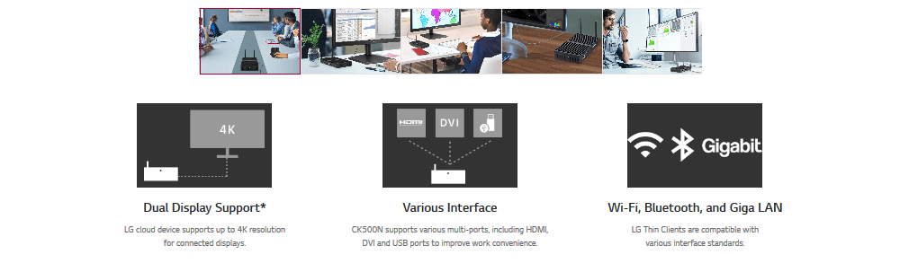 b4a - LG Box Type Thin Client CK500N-3A