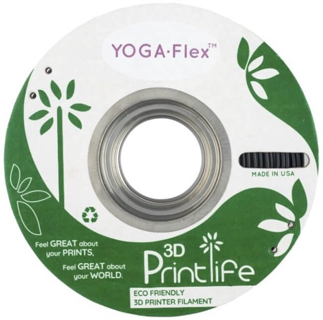 YOGA 650x644 - YOGA•Flex™ Biodegradable Semi-Flexible 3D Printlife Filament