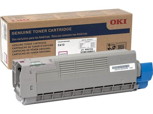 46507502 650x488 - OKI 46507502 - 6K Magenta Toner ISO for C612 Series