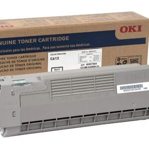 OKI 46507504 – 8K Black High Capacity Toner ISO For C612 Series