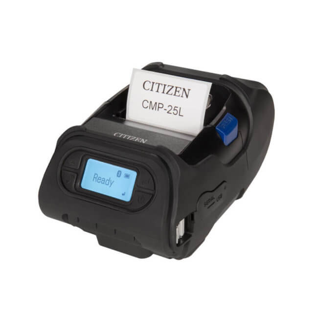 CMP 25L 650x648 - Citizen Systems CMP-25L Mobile Printers