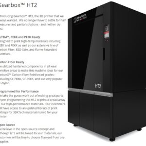 TRITON GEARBOX™ HT2.0 3D PRINTER