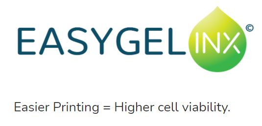 EASYGEL LOGO - X EASYGEL Deposition Based ECM MIMICS 3D Printer Bioink